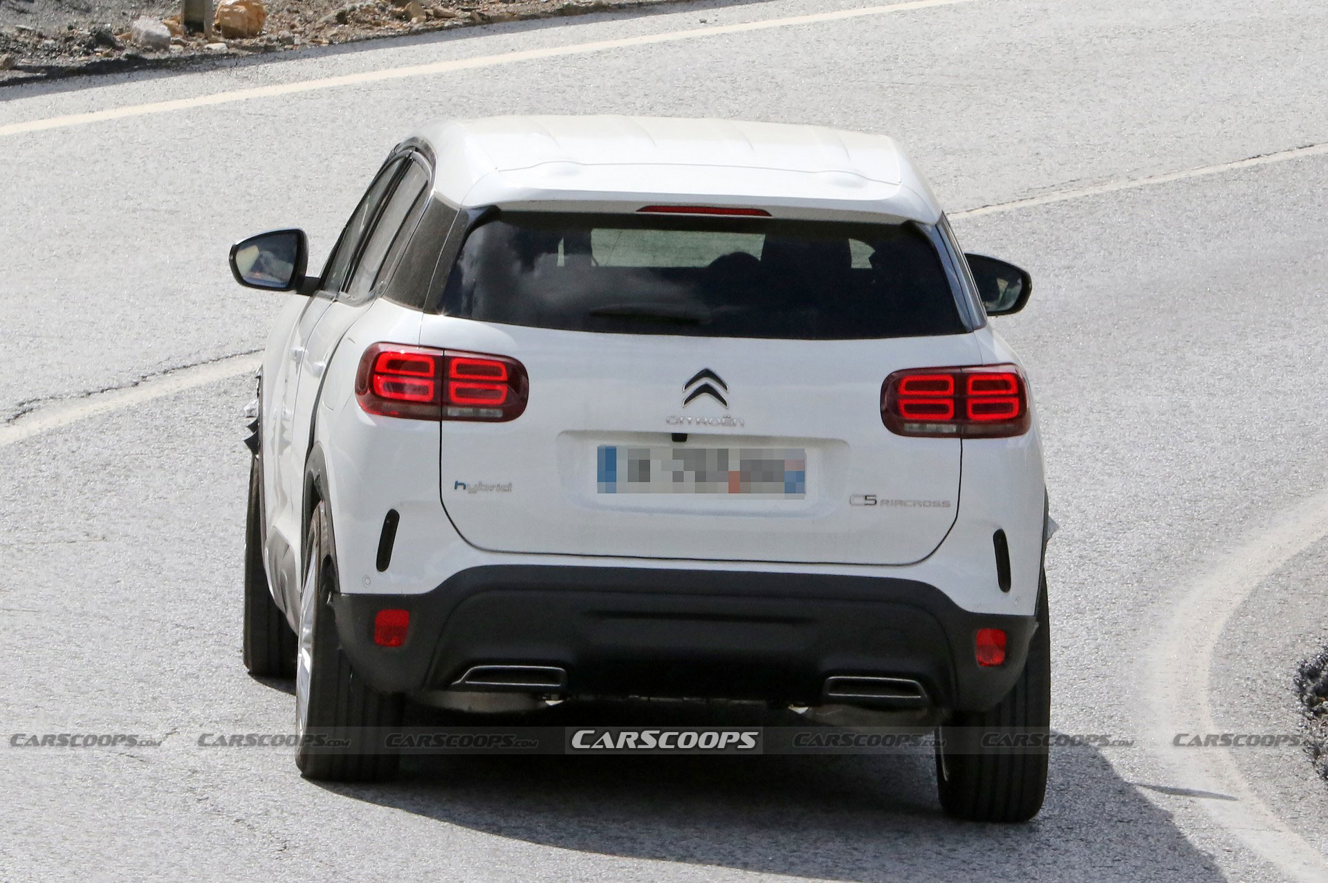 2023 Peugeot 3008 Mule Spied Cosplaying As A Citroen C5 Aircross