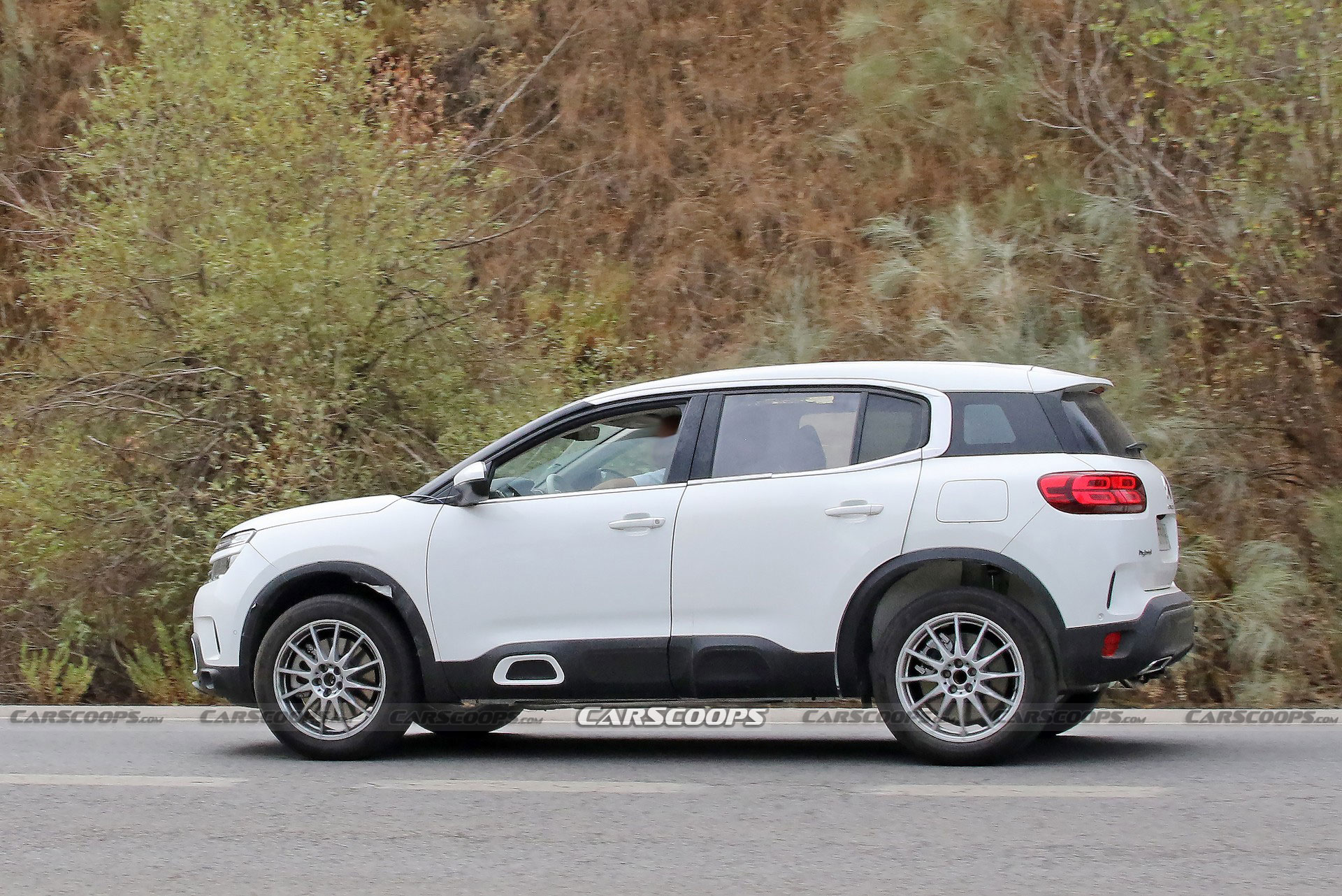 2023 Peugeot 3008 Mule Spied Cosplaying As A Citroen C5 Aircross