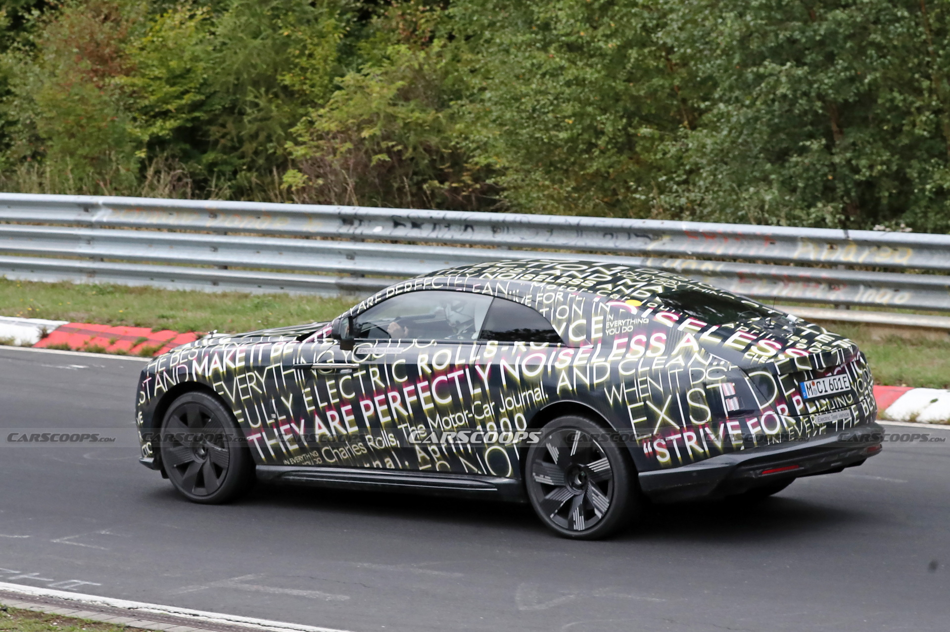 Rolls-Royce’s All-Electric Spectre Starts Testing At The Nurburgring