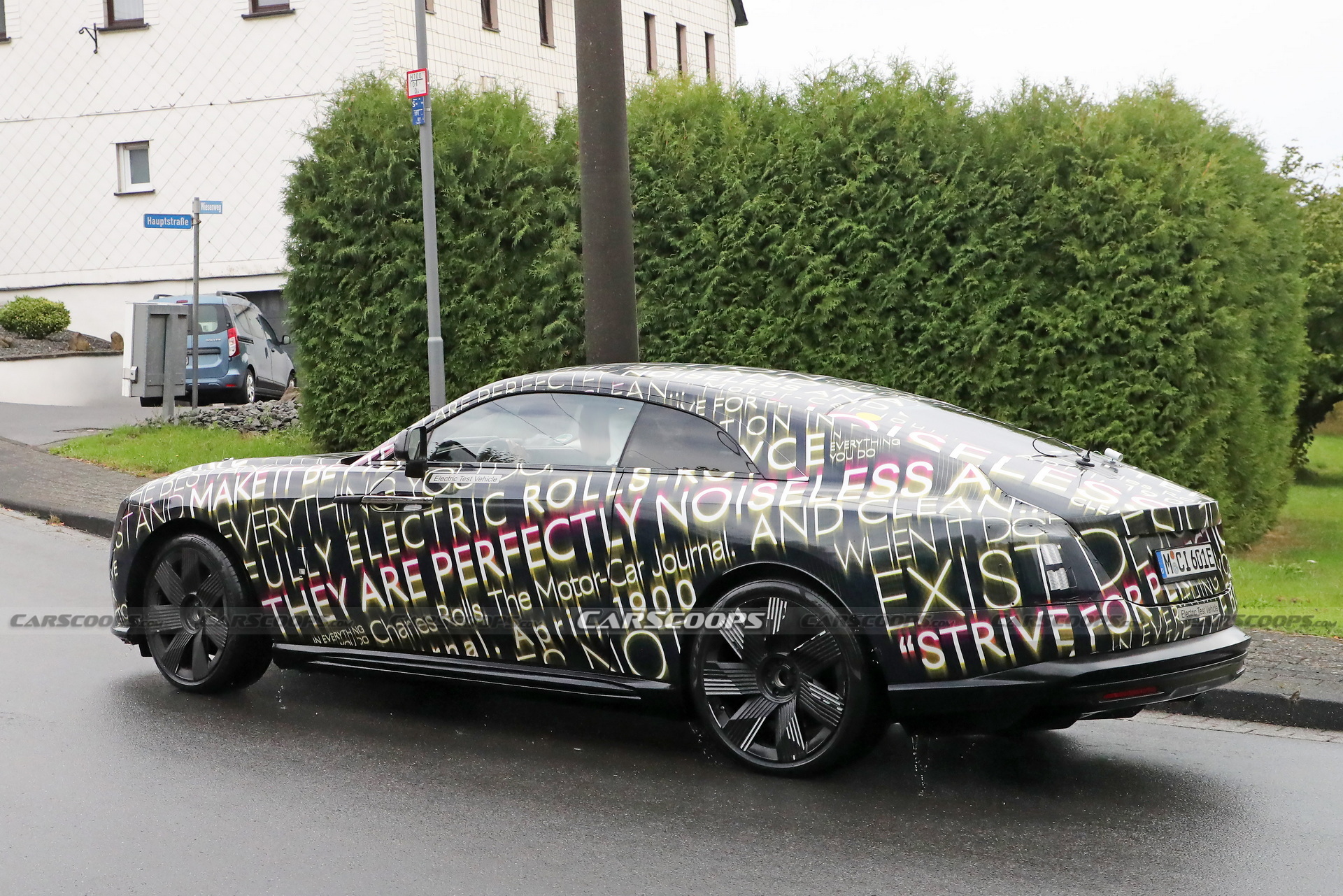Rolls-Royce’s All-Electric Spectre Starts Testing At The Nurburgring