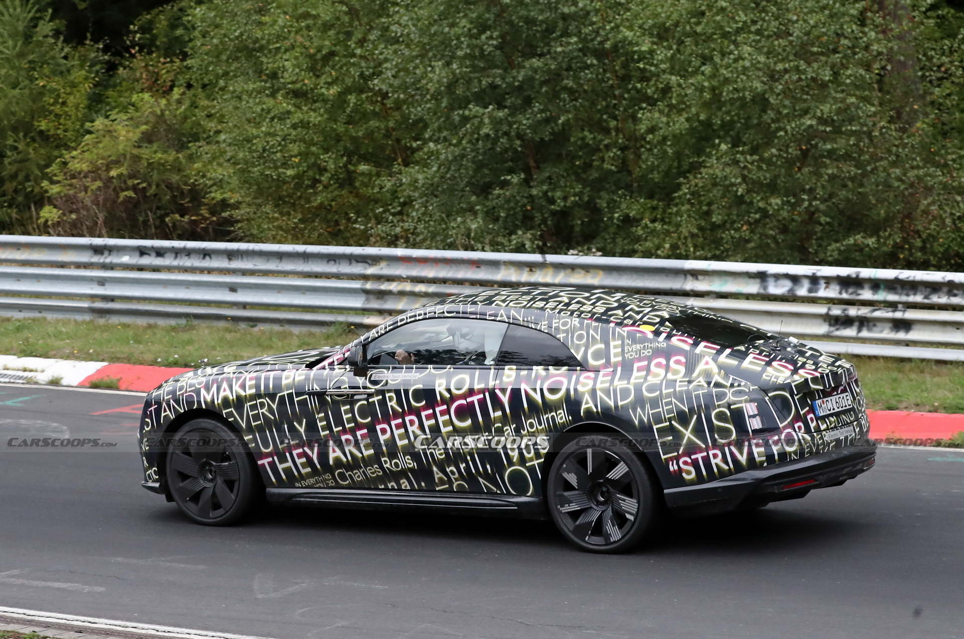 Rolls-Royce’s All-Electric Spectre Starts Testing At The Nurburgring