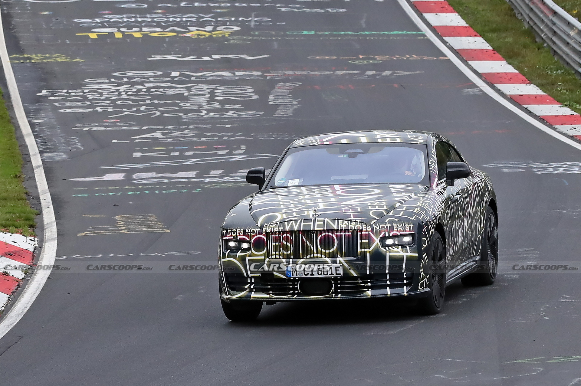 Rolls-Royce’s All-Electric Spectre Starts Testing At The Nurburgring