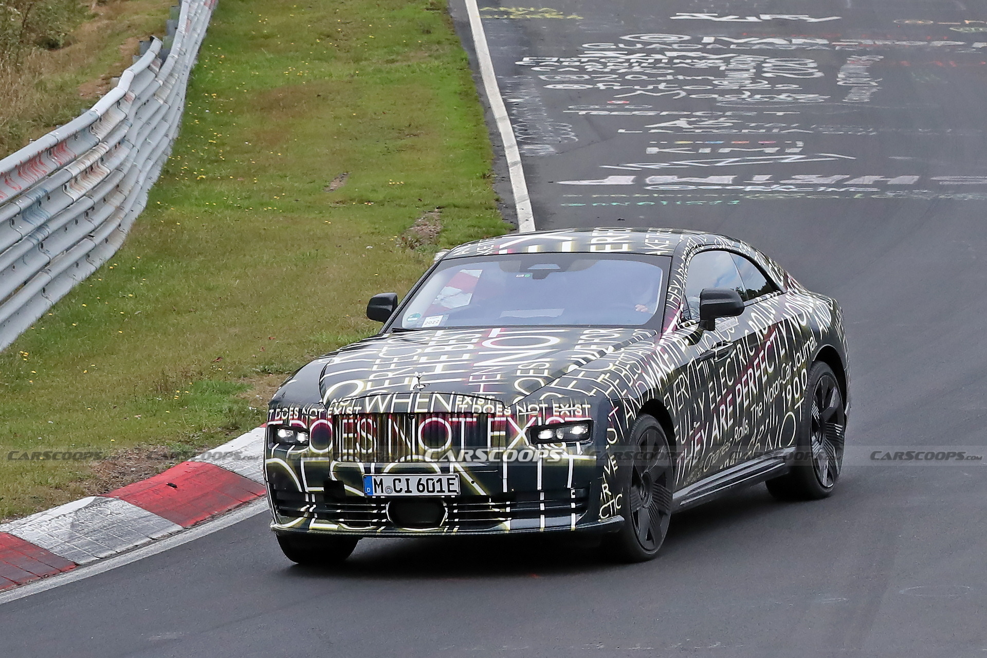 Rolls-Royce’s All-Electric Spectre Starts Testing At The Nurburgring