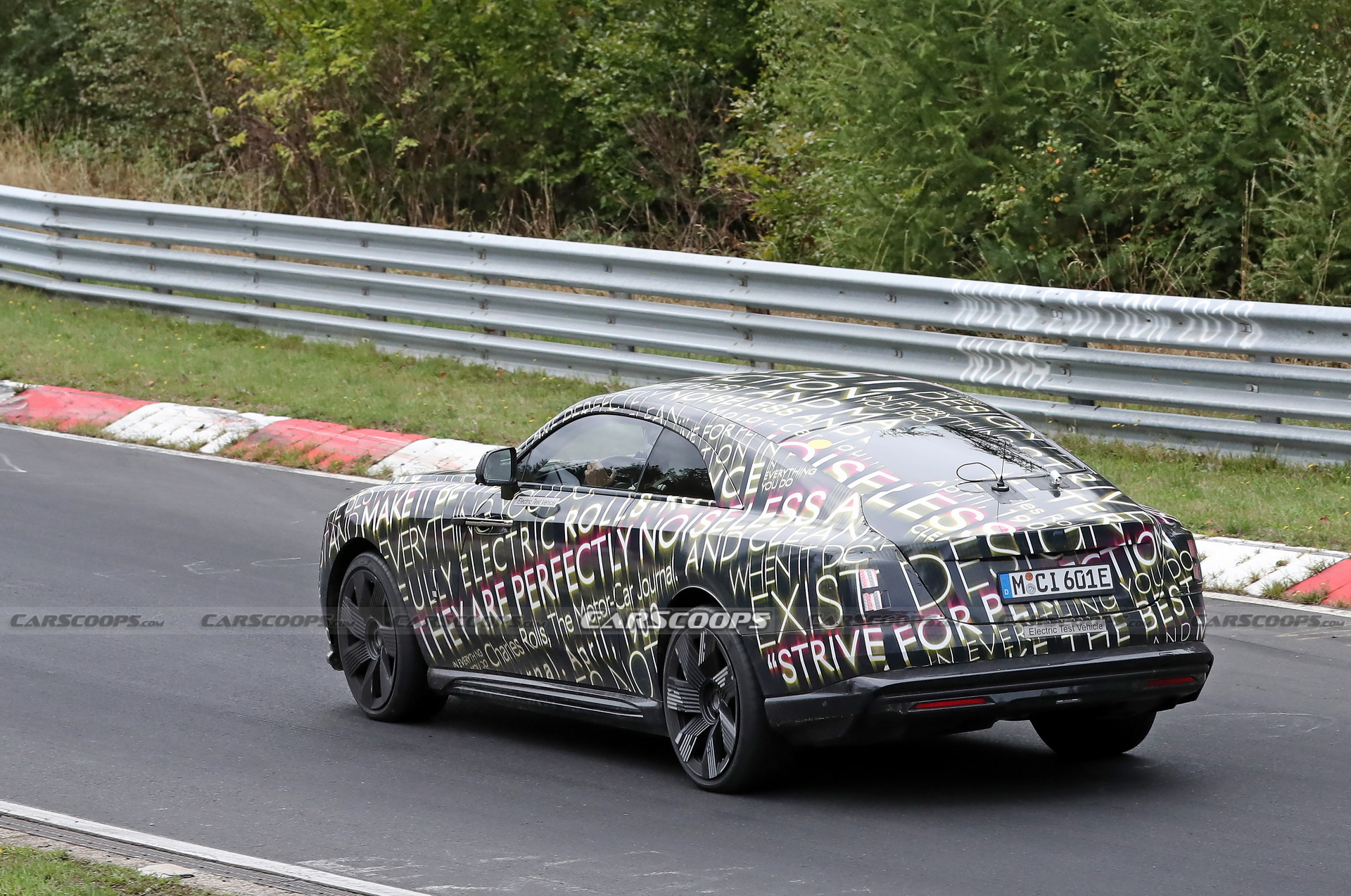 Rolls-Royce’s All-Electric Spectre Starts Testing At The Nurburgring