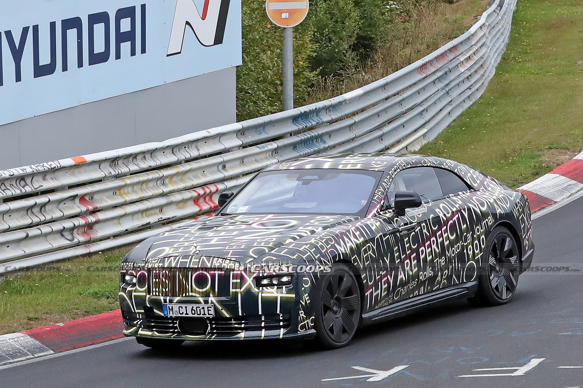 Rolls-Royce’s All-Electric Spectre Starts Testing At The Nurburgring
