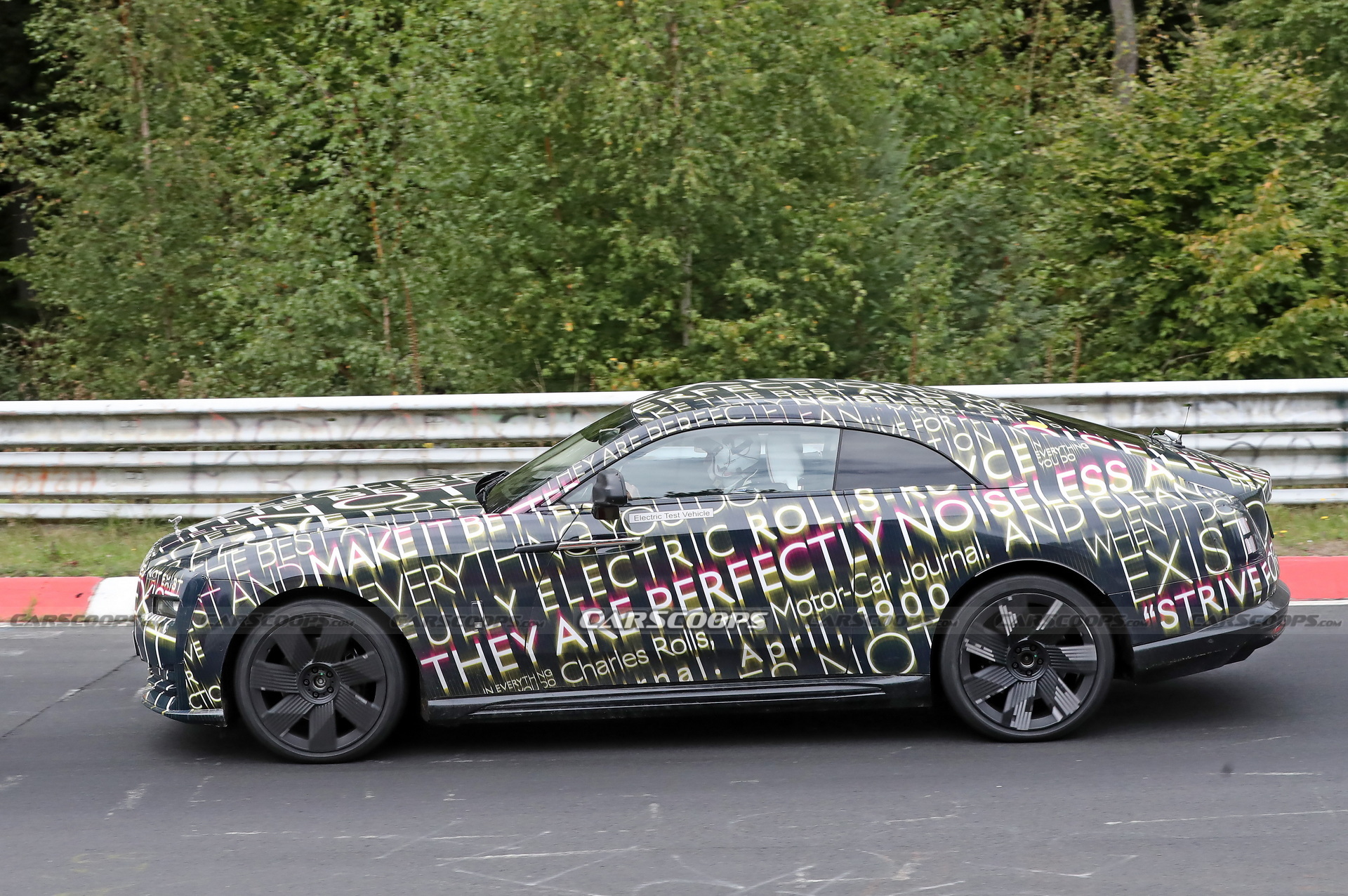 Rolls-Royce’s All-Electric Spectre Starts Testing At The Nurburgring