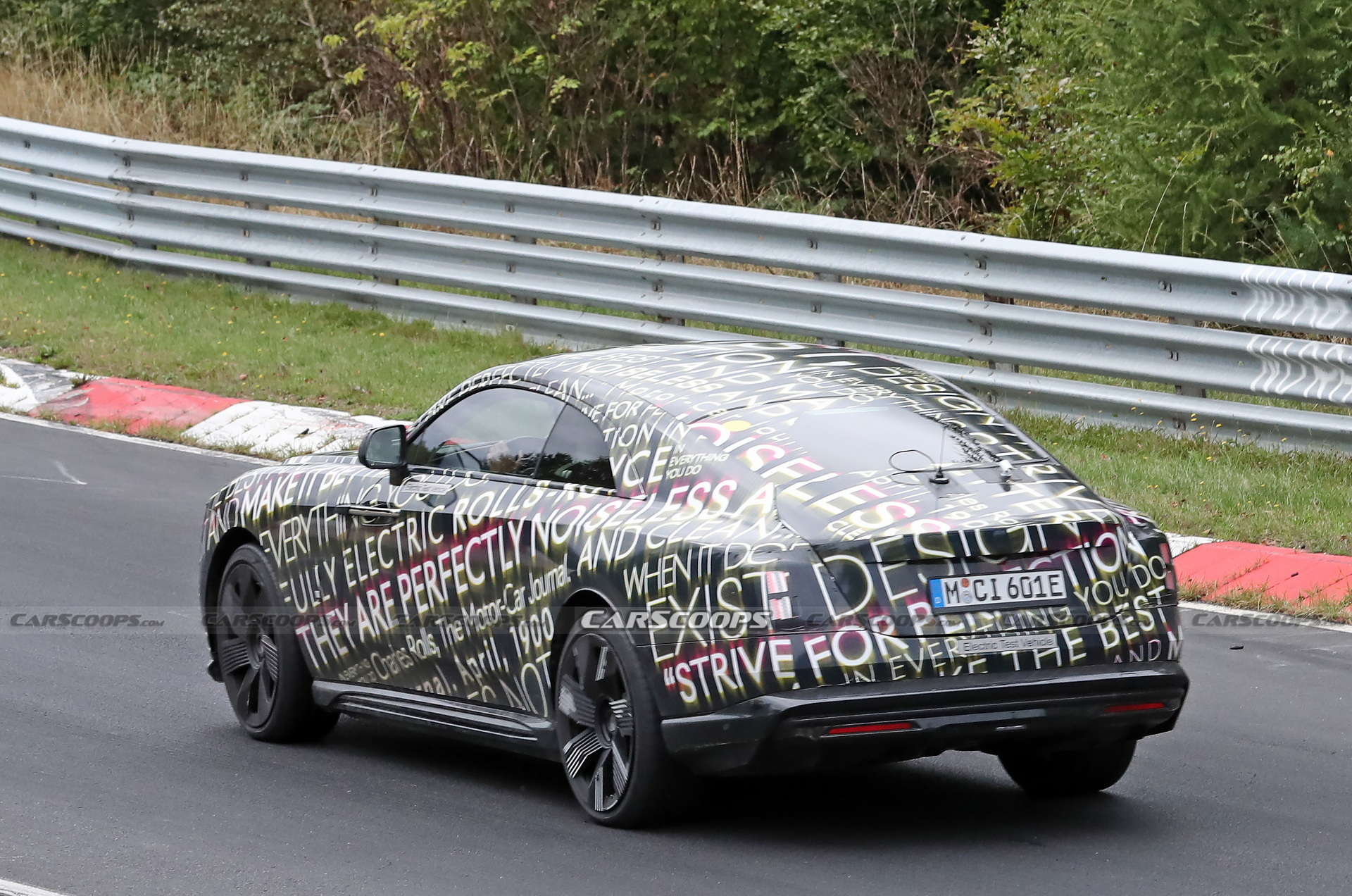 Rolls-Royce’s All-Electric Spectre Starts Testing At The Nurburgring