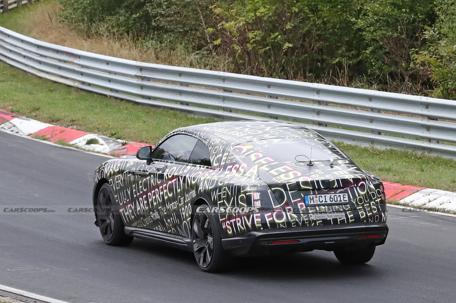 Rolls-Royce’s All-Electric Spectre Starts Testing At The Nurburgring