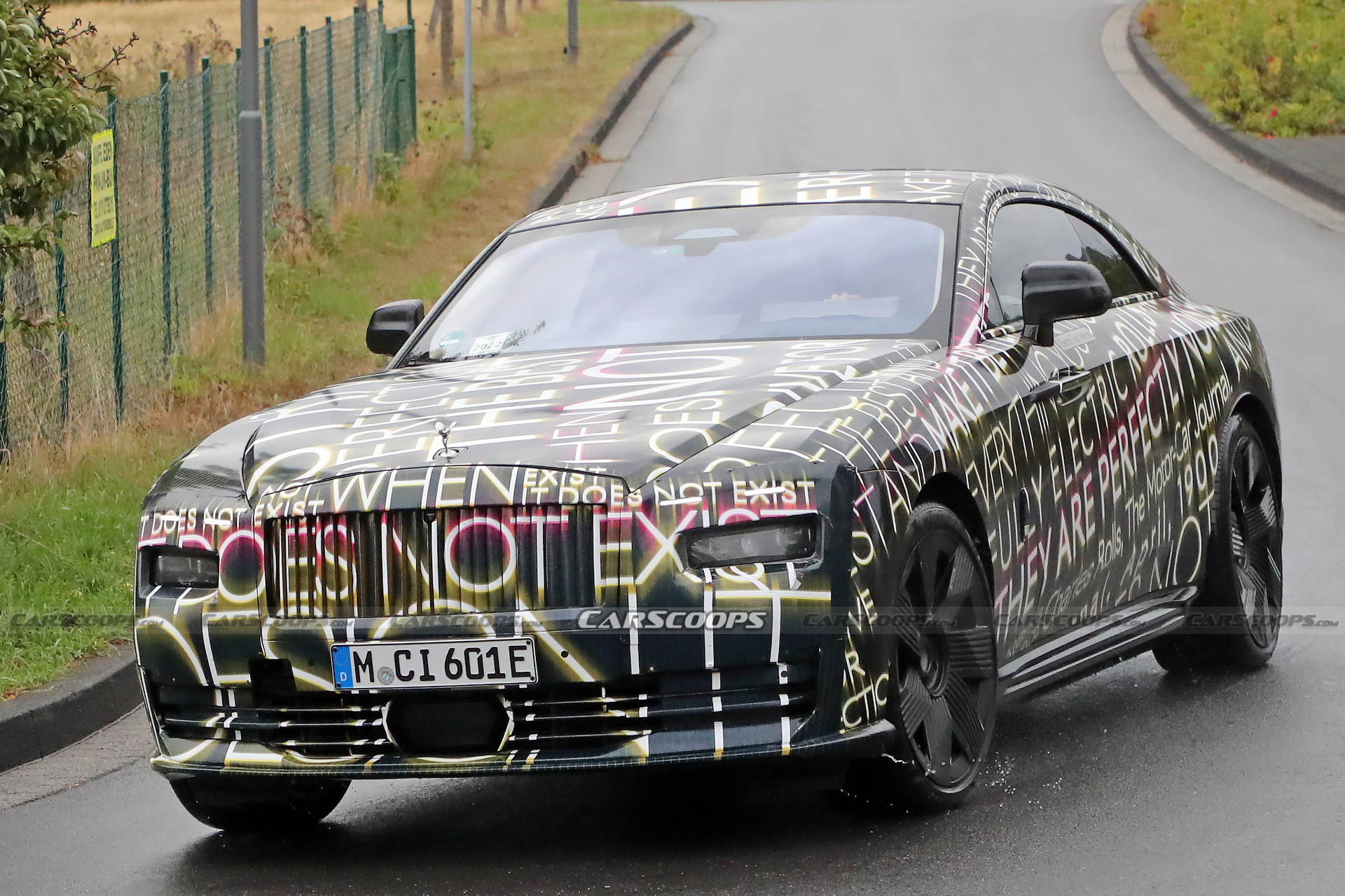 Rolls-Royce’s All-Electric Spectre Starts Testing At The Nurburgring