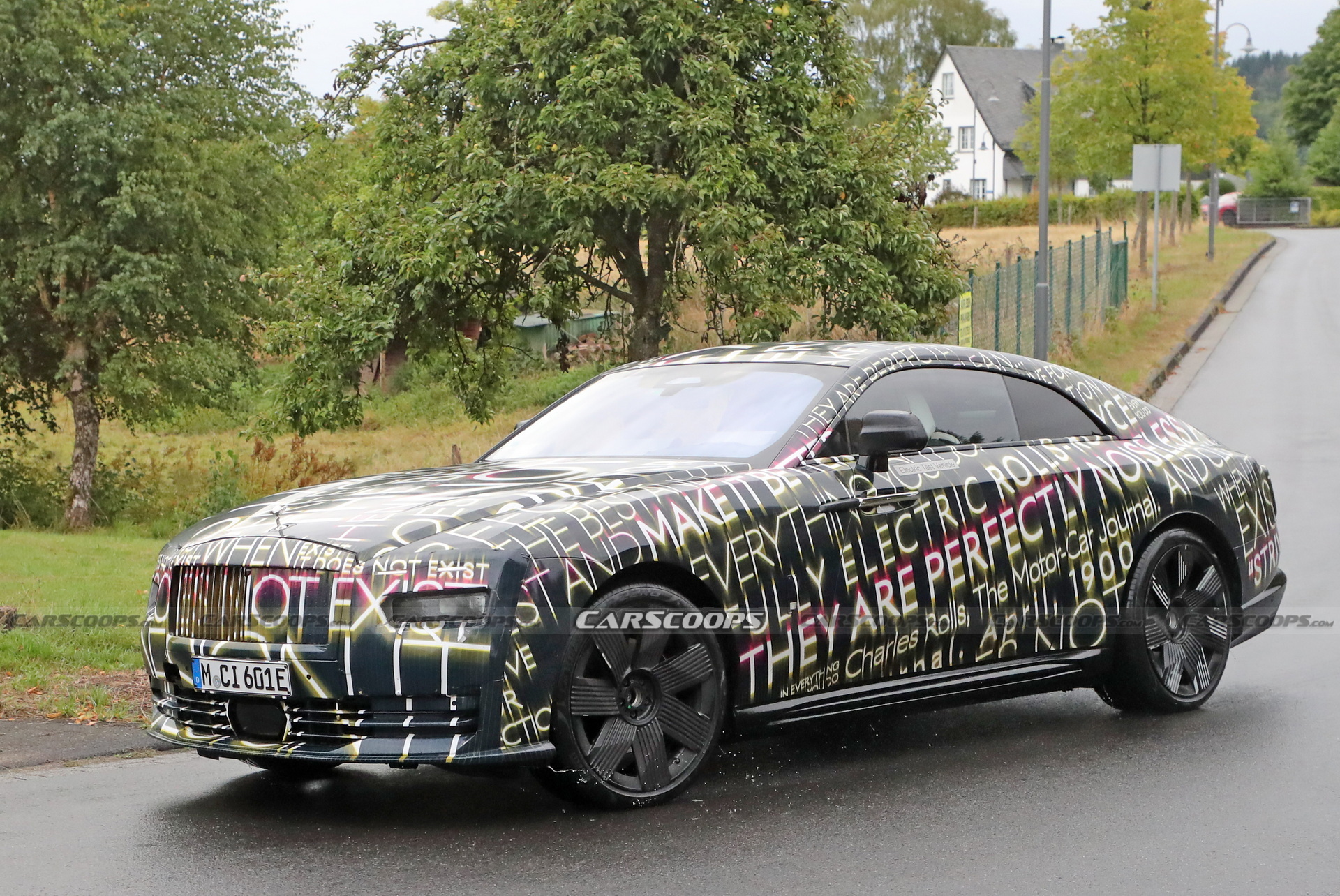 Rolls-Royce’s All-Electric Spectre Starts Testing At The Nurburgring