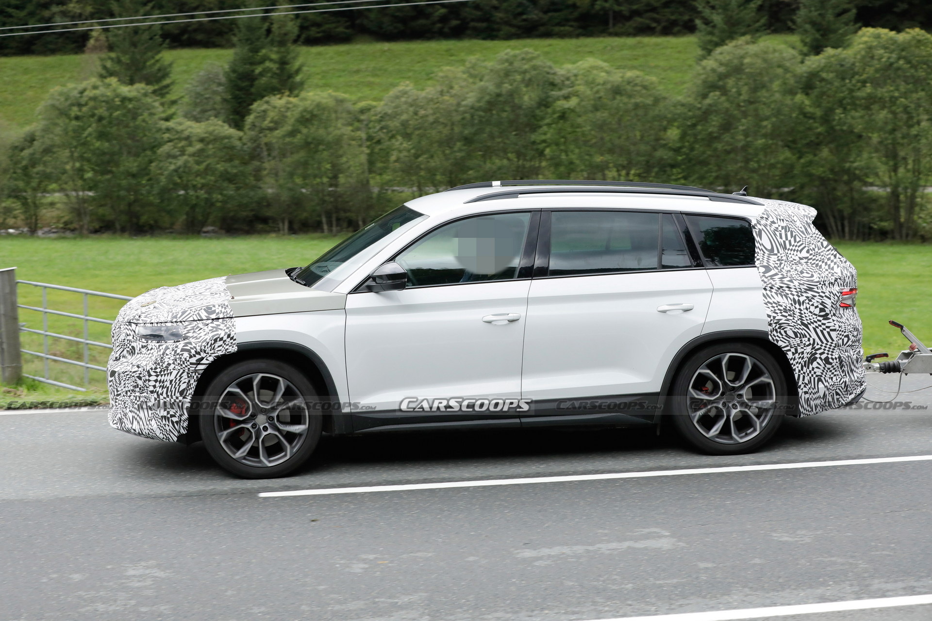 2024 Skoda Kodiaq Mule Puts A New Face On The Current Body