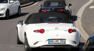 Next-Gen 2025 Mazda MX-5 Miata Mule Spied, Should Combine Fun With