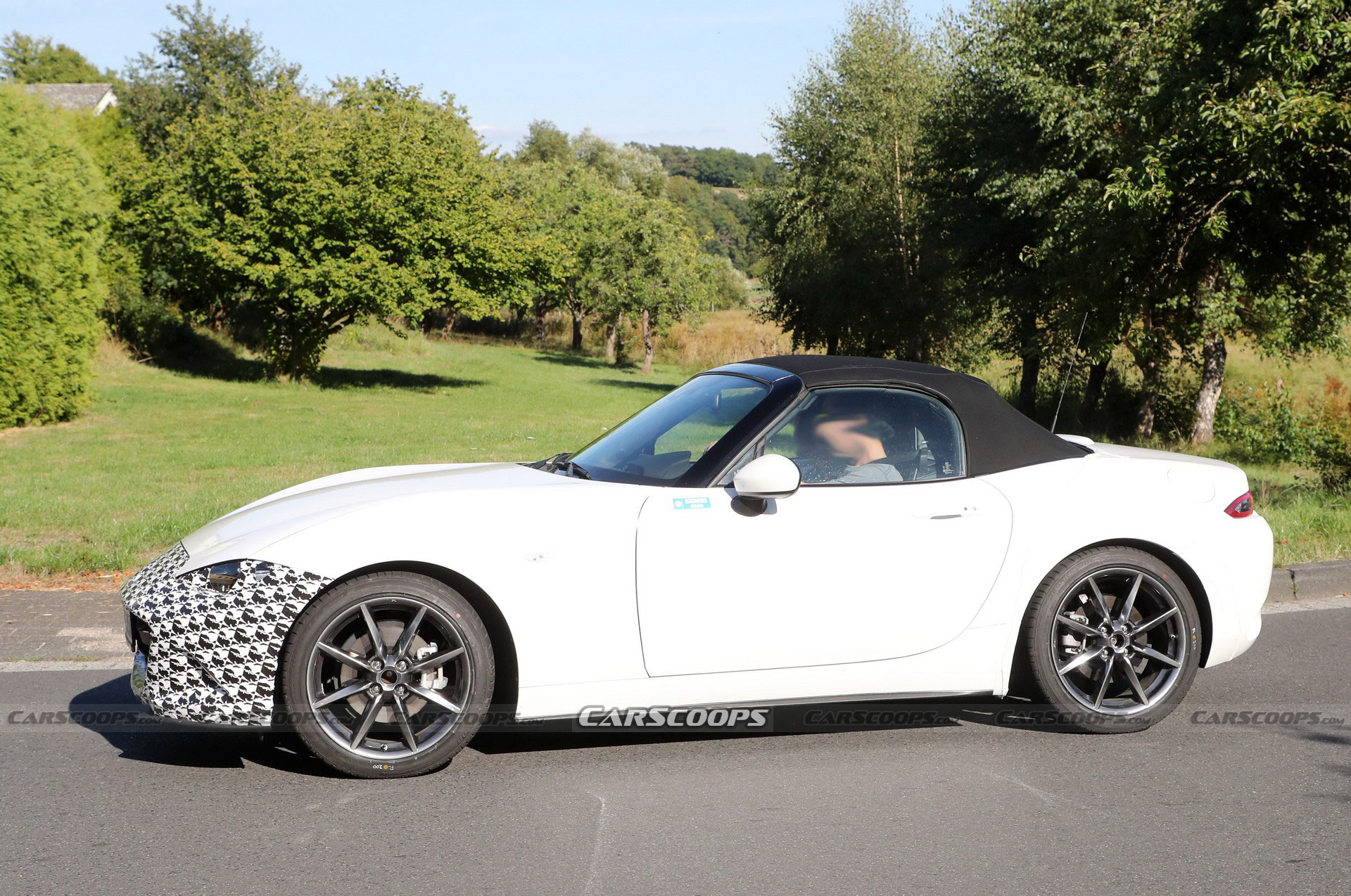 Next-Gen 2026 Mazda MX-5 Miata Mule Spied, Should Combine Fun With Efficiency