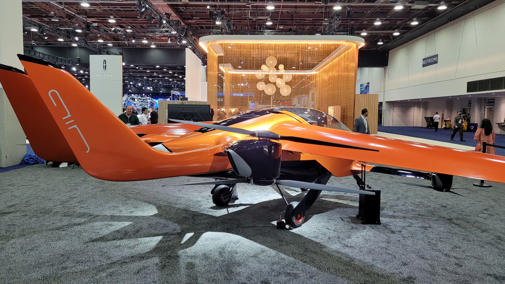 Air One Flies Into Detroit Before Customer Deliveries Start In 2024