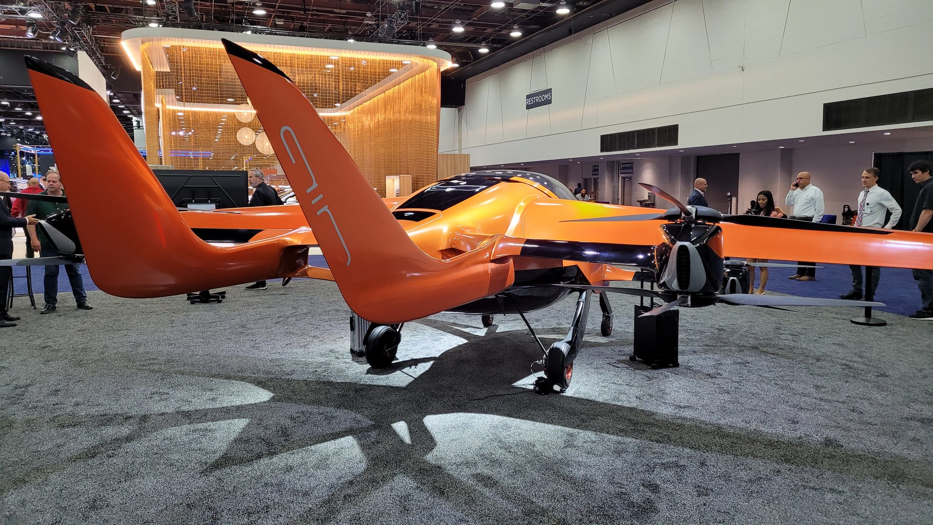 Air One Flies Into Detroit Before Customer Deliveries Start In 2024