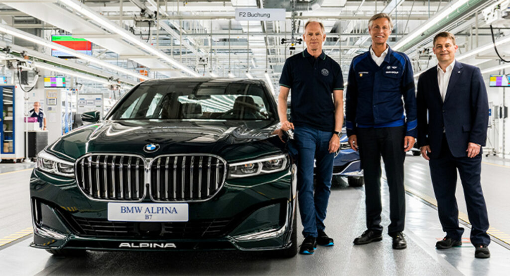  Alpina Ends Production Of The BMW 7 Series-Based B7