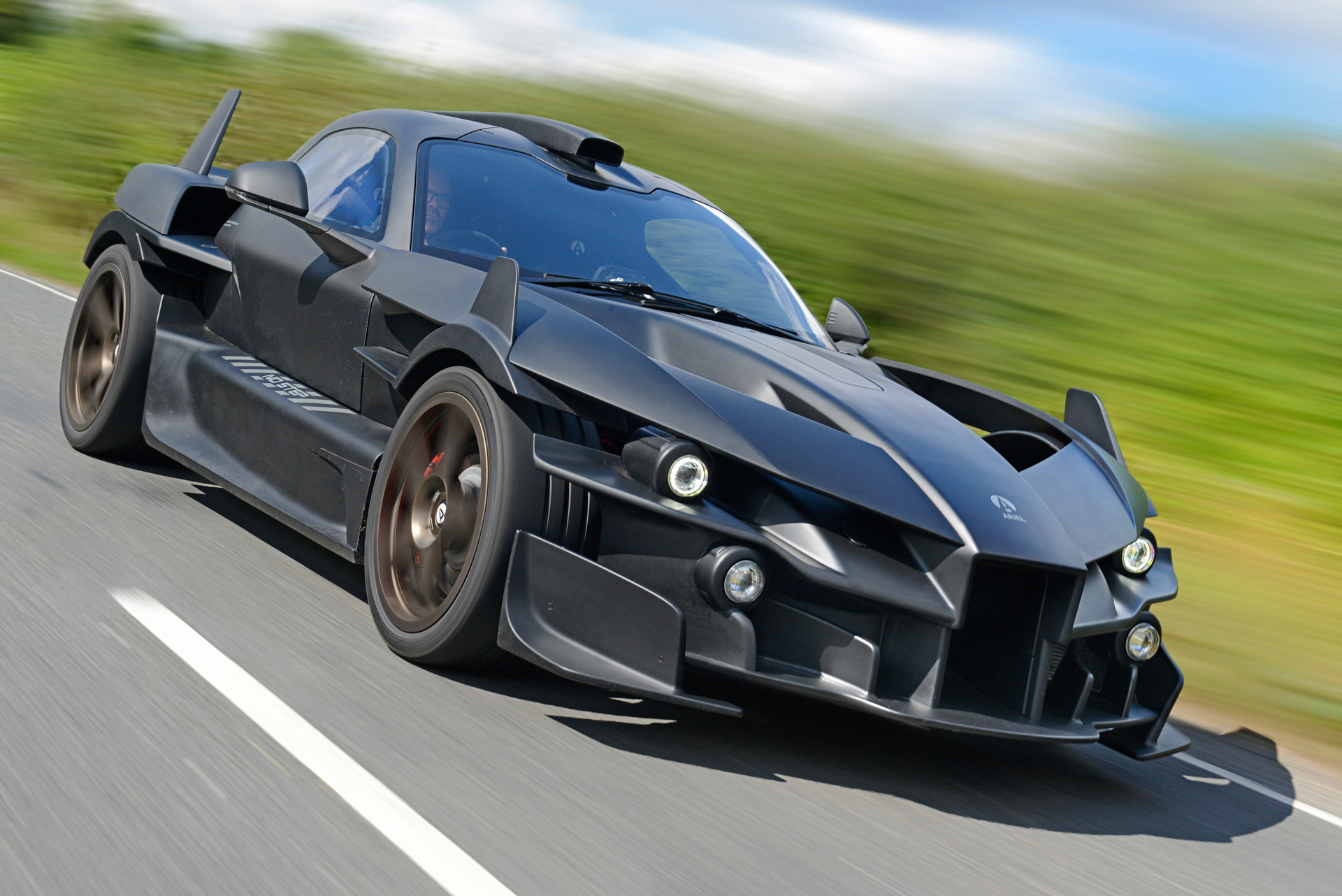 Ariel Hipercar Is An 1,180-HP EV With A Gas Turbine Range Extender