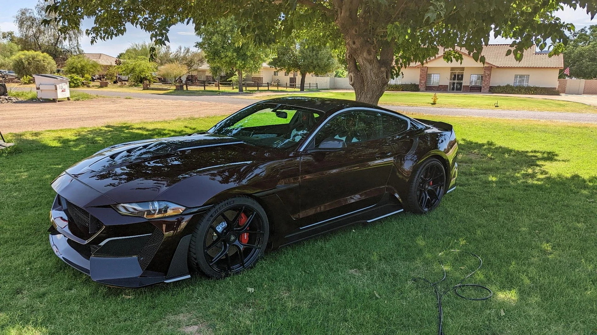 You Can Have Your Ford Mustang Completely Rebodied In Real Carbon Fiber