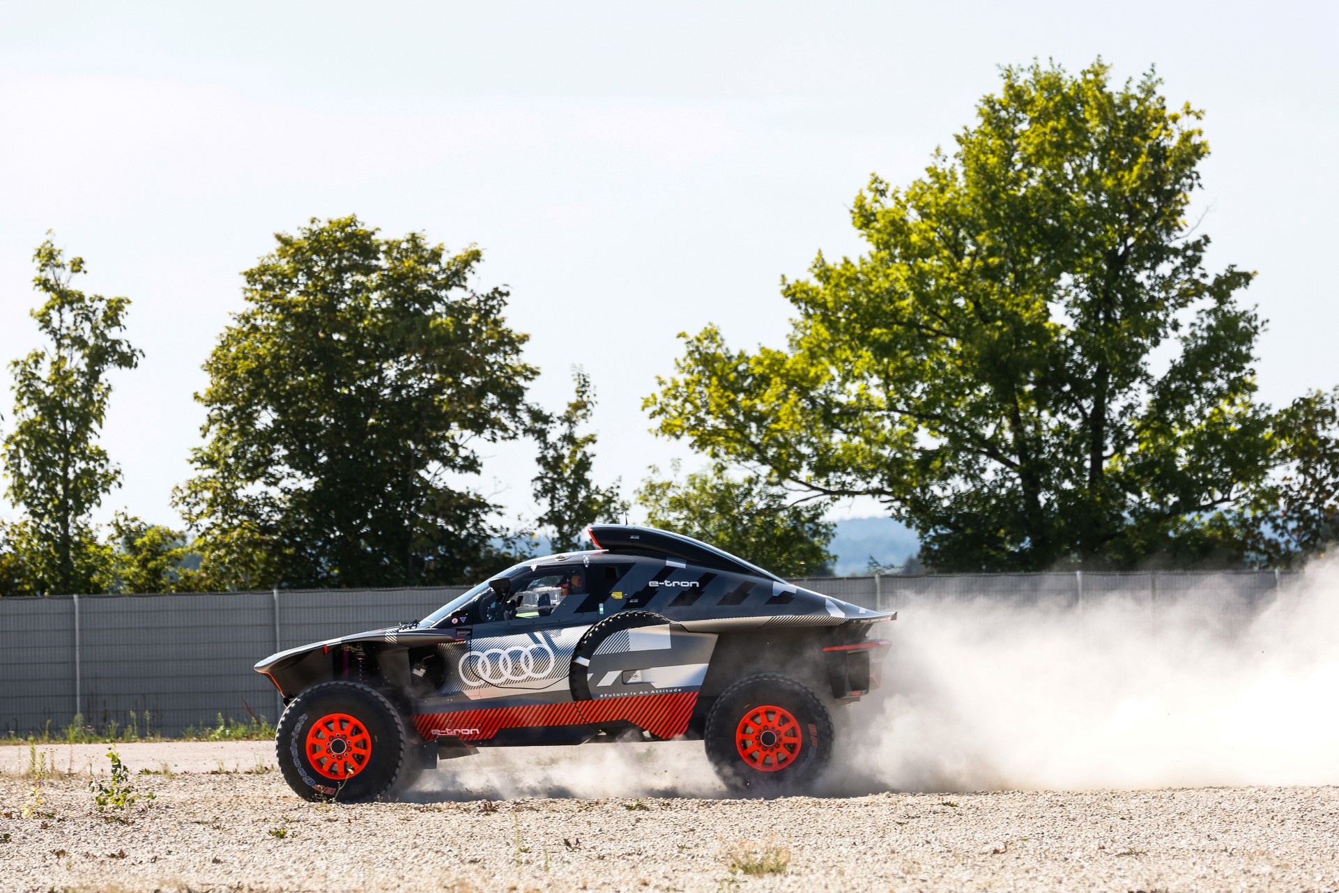 Audi Revamps Its RS Q E-Tron E2 Electric-Driven But Gas-Charged Dakar Racer For 2023