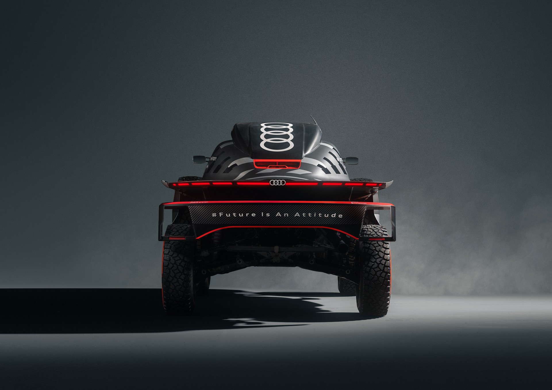 Audi Revamps Its RS Q E-Tron E2 Electric-Driven But Gas-Charged Dakar Racer For 2023