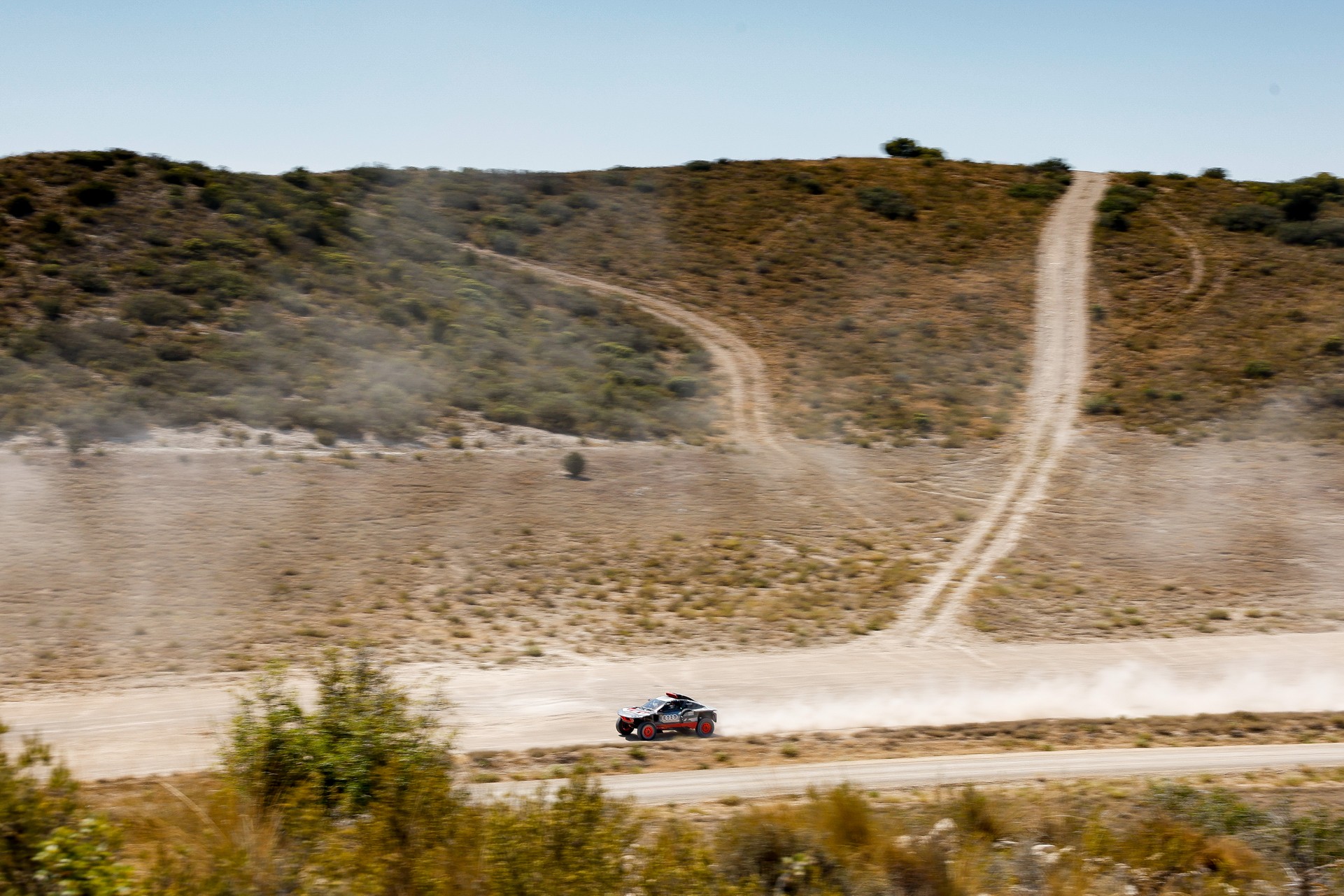 Audi Revamps Its RS Q E-Tron E2 Electric-Driven But Gas-Charged Dakar Racer For 2023