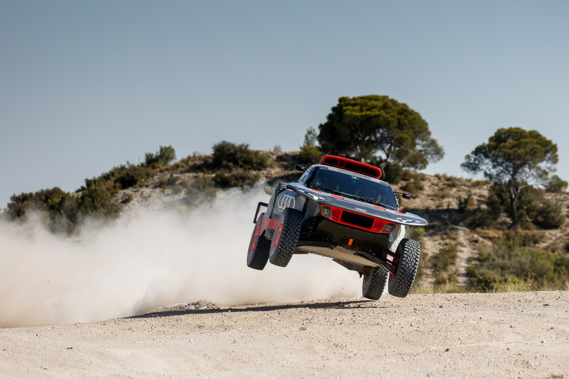 Audi Revamps Its RS Q E-Tron E2 Electric-Driven But Gas-Charged Dakar Racer For 2023