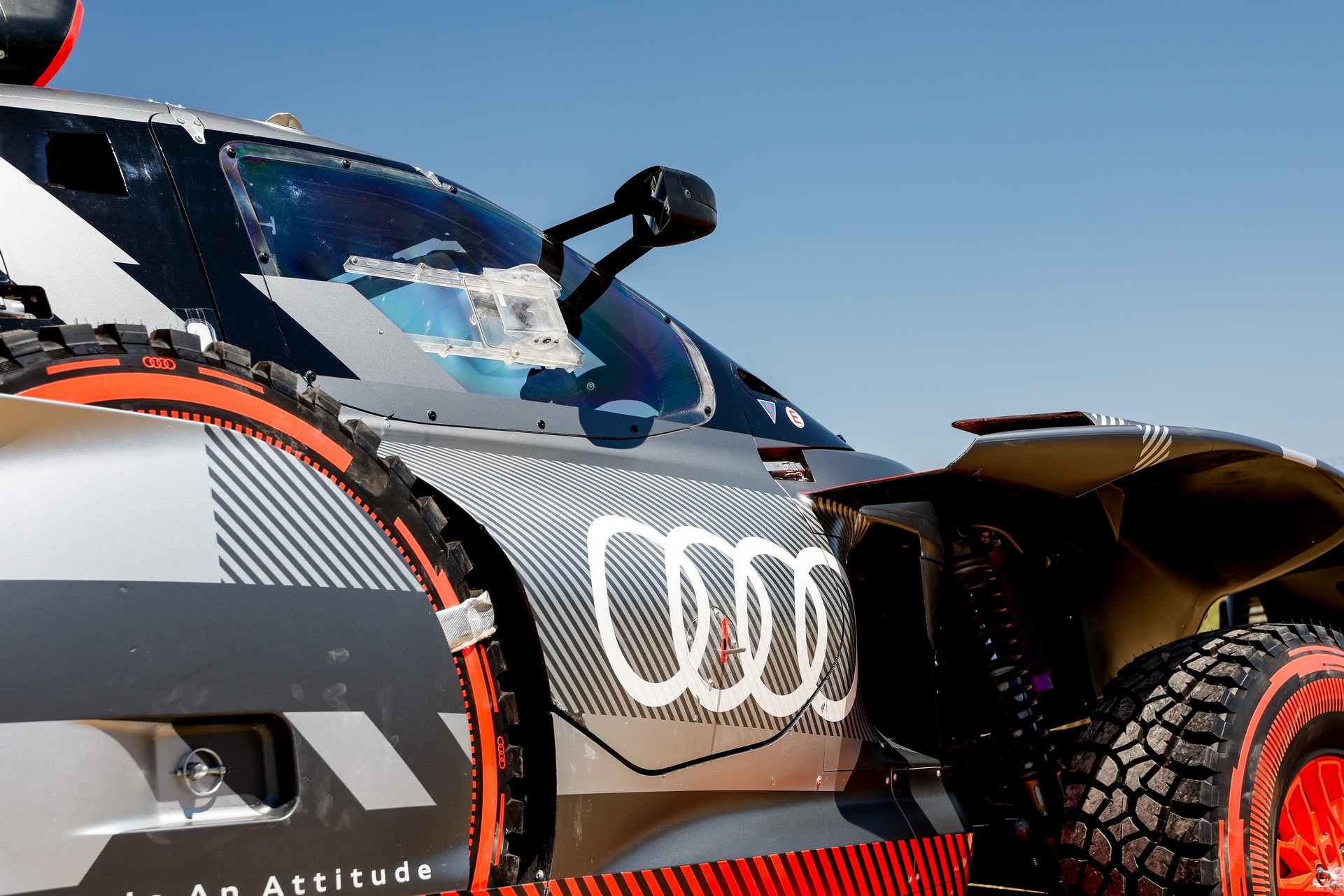 Audi Revamps Its RS Q E-Tron E2 Electric-Driven But Gas-Charged Dakar Racer For 2023