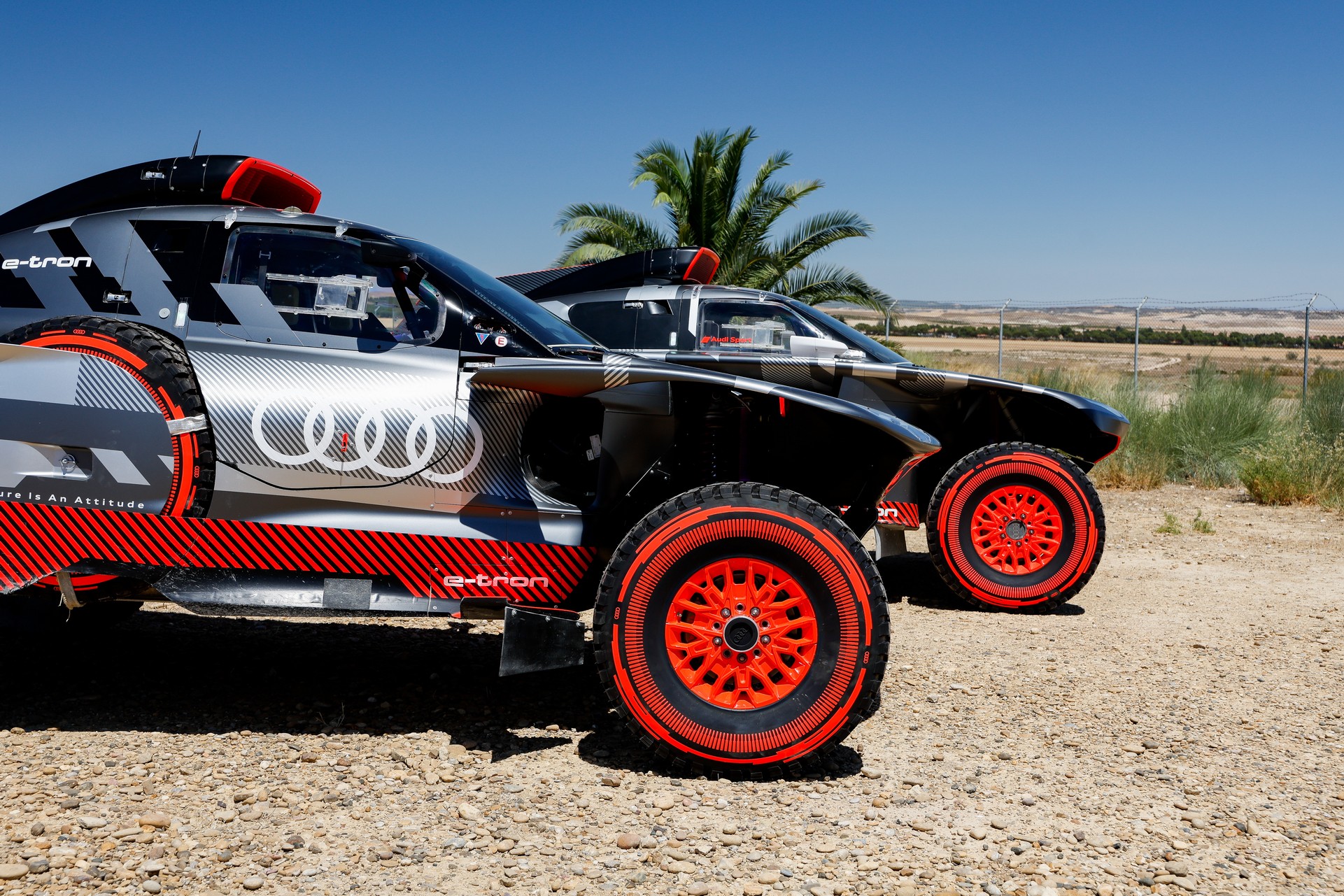 Audi Revamps Its RS Q E-Tron E2 Electric-Driven But Gas-Charged Dakar Racer For 2023