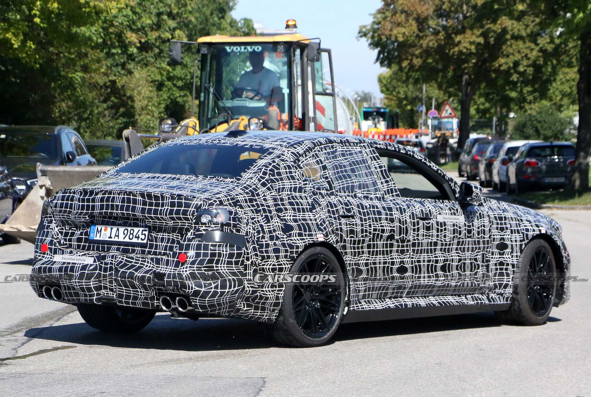 2024 BMW M5 Hybrid Prototype Drops Arch Flares, Shows Glimpse Of M4 CSL-Style Grille