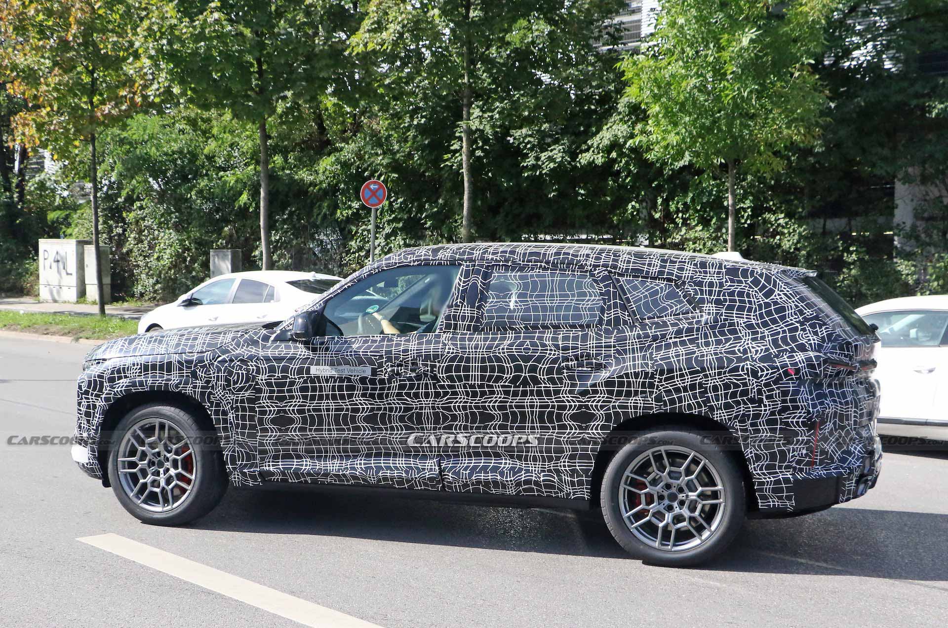Still-Camo’d BMW XM Prototype Pretends We Haven’t All Seen The Leaked Patent Drawings