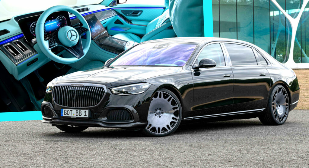 The Brabus 600 is a Tuned Maybach S-Class With a Turquoise