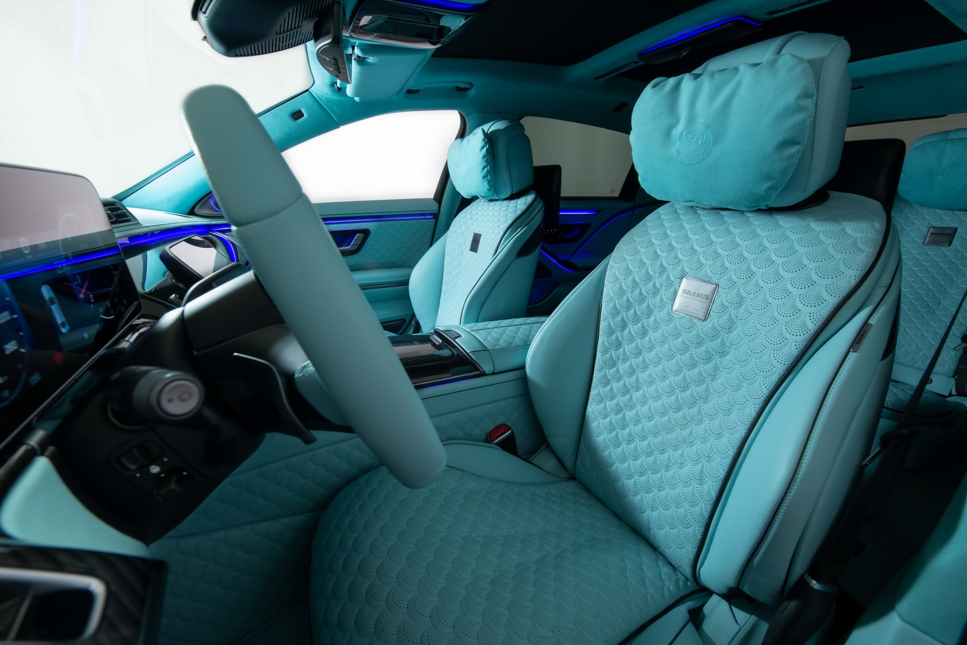 Brabus Gives The Mercedes-Maybach S580 A Minty Makeover