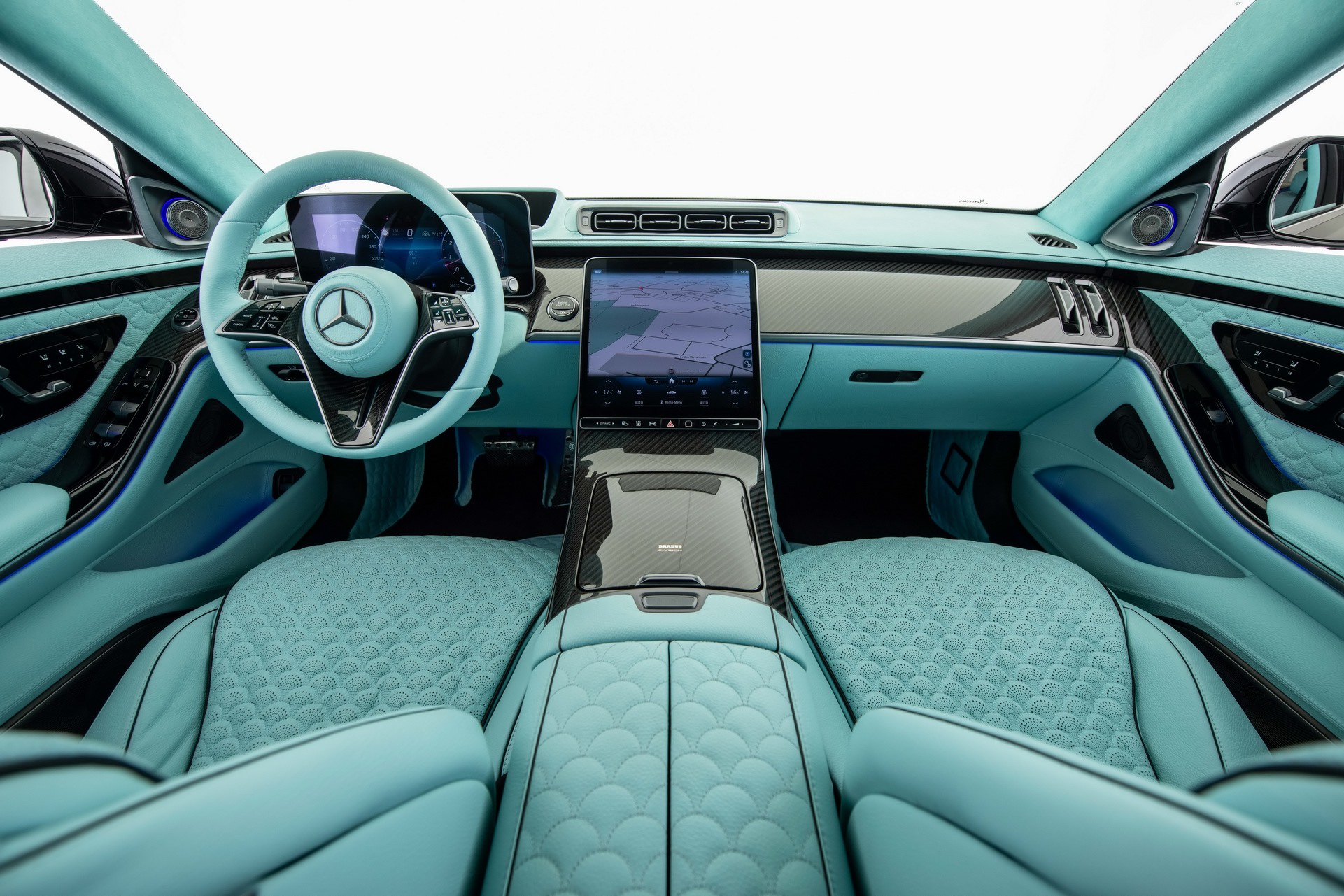 Brabus Gives The Mercedes-Maybach S580 A Minty Makeover