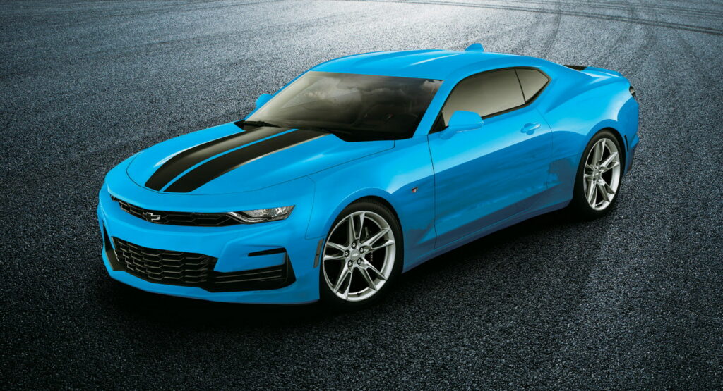  Chevrolet Camaro Rapid Blue Edition Is Limited To 20 Units For Japan