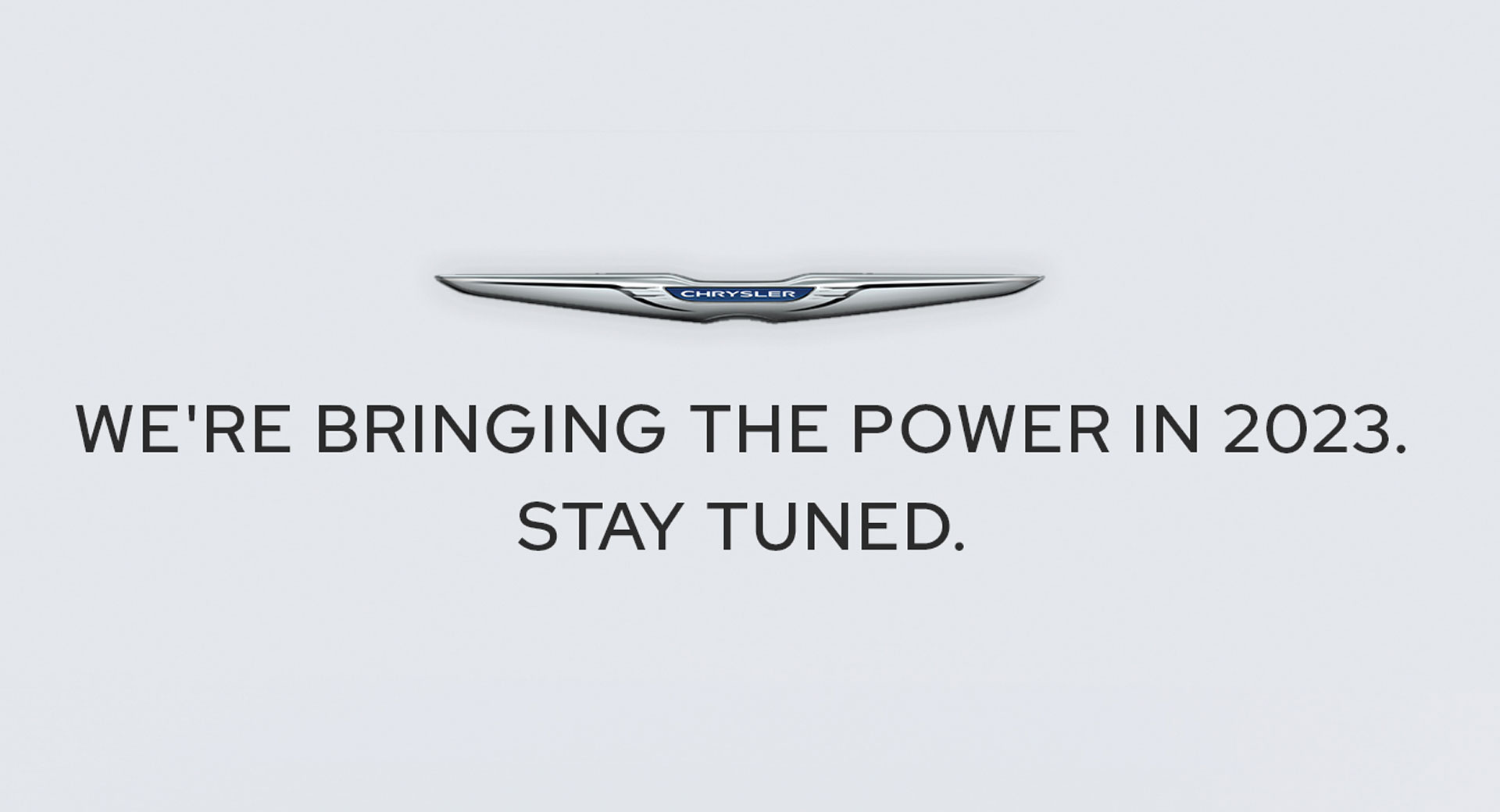 Quelques jours après avoir annoncé une édition spéciale 300, Chrysler dit qu’ils « apportent la puissance » en 2023