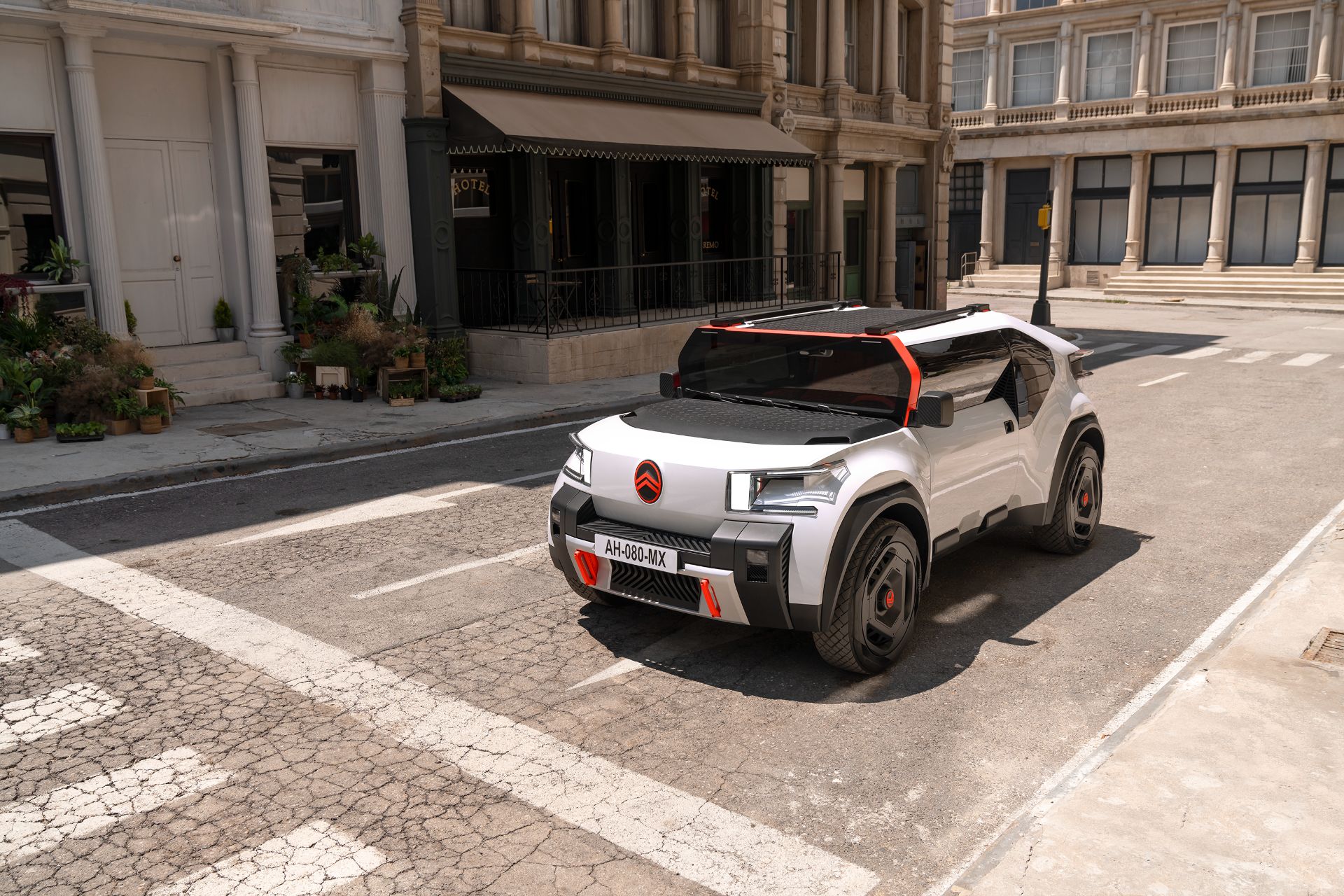 Citroen Oli Concept Is A Quirky Electric Pickup Made From Recycled Materials