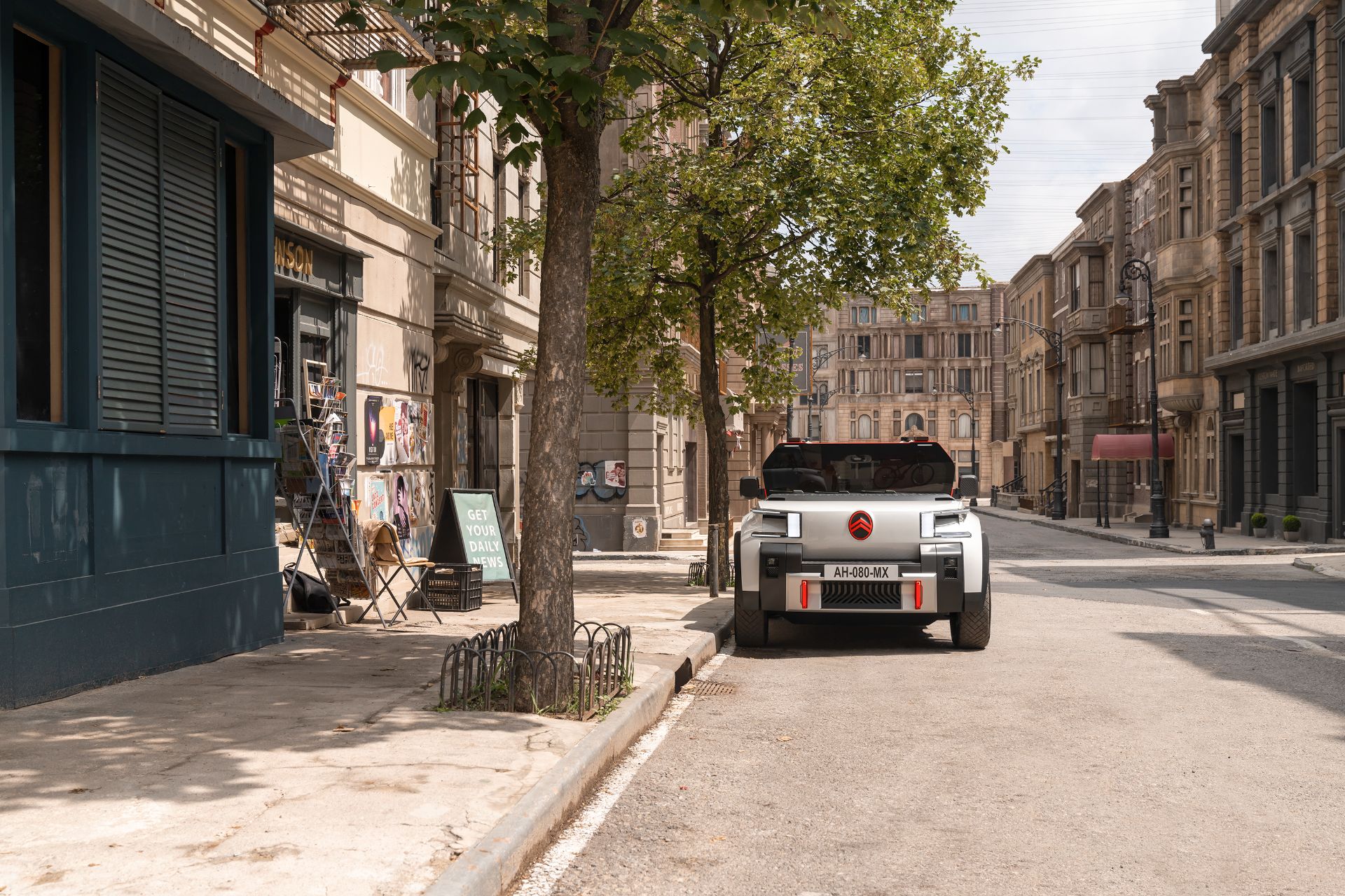 Citroen Oli Concept Is A Quirky Electric Pickup Made From Recycled Materials