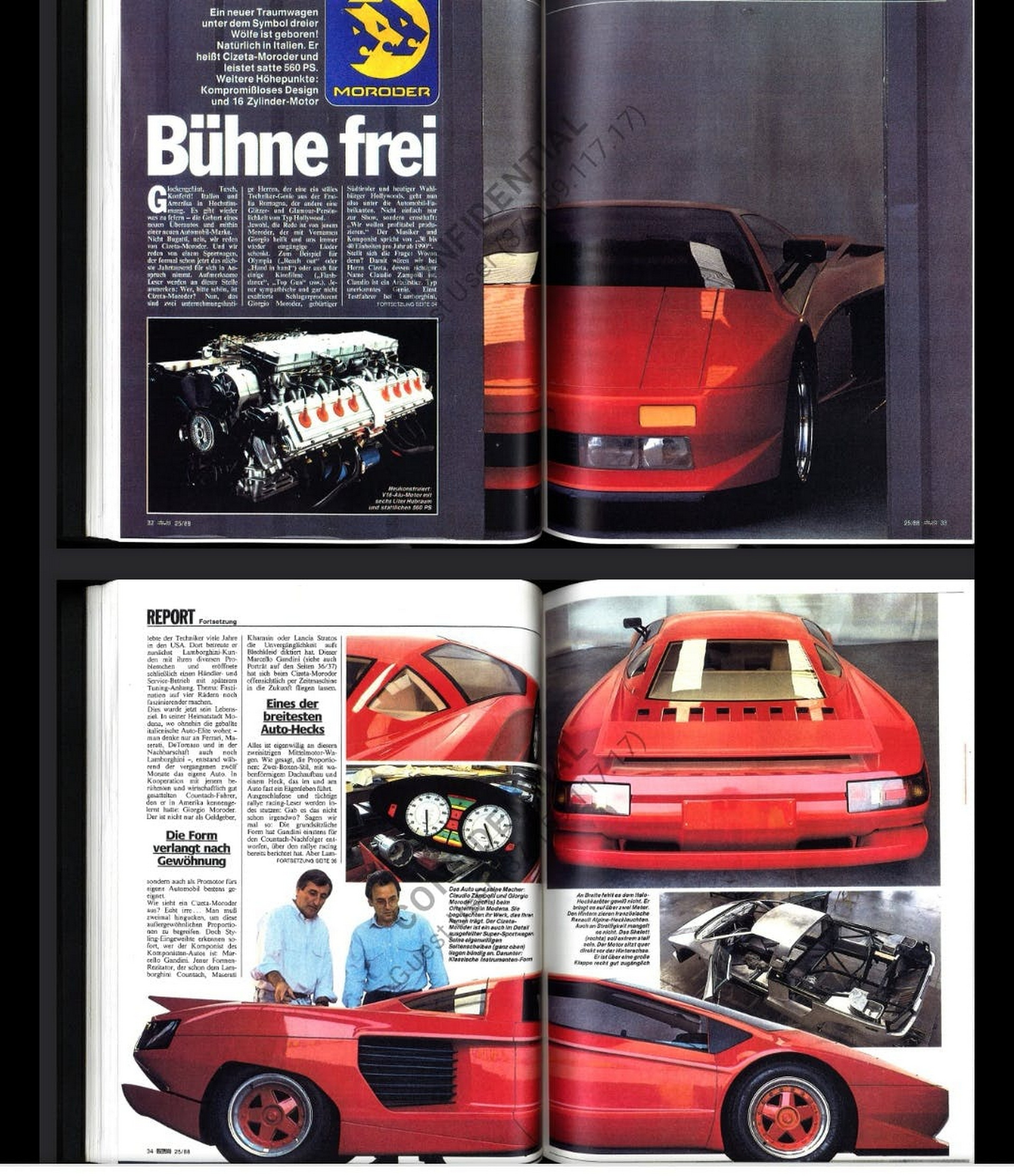 Your Once-In-A-Lifetime Opportunity To Own A Cizeta V16T Prototype Styling Model Is Finally Here