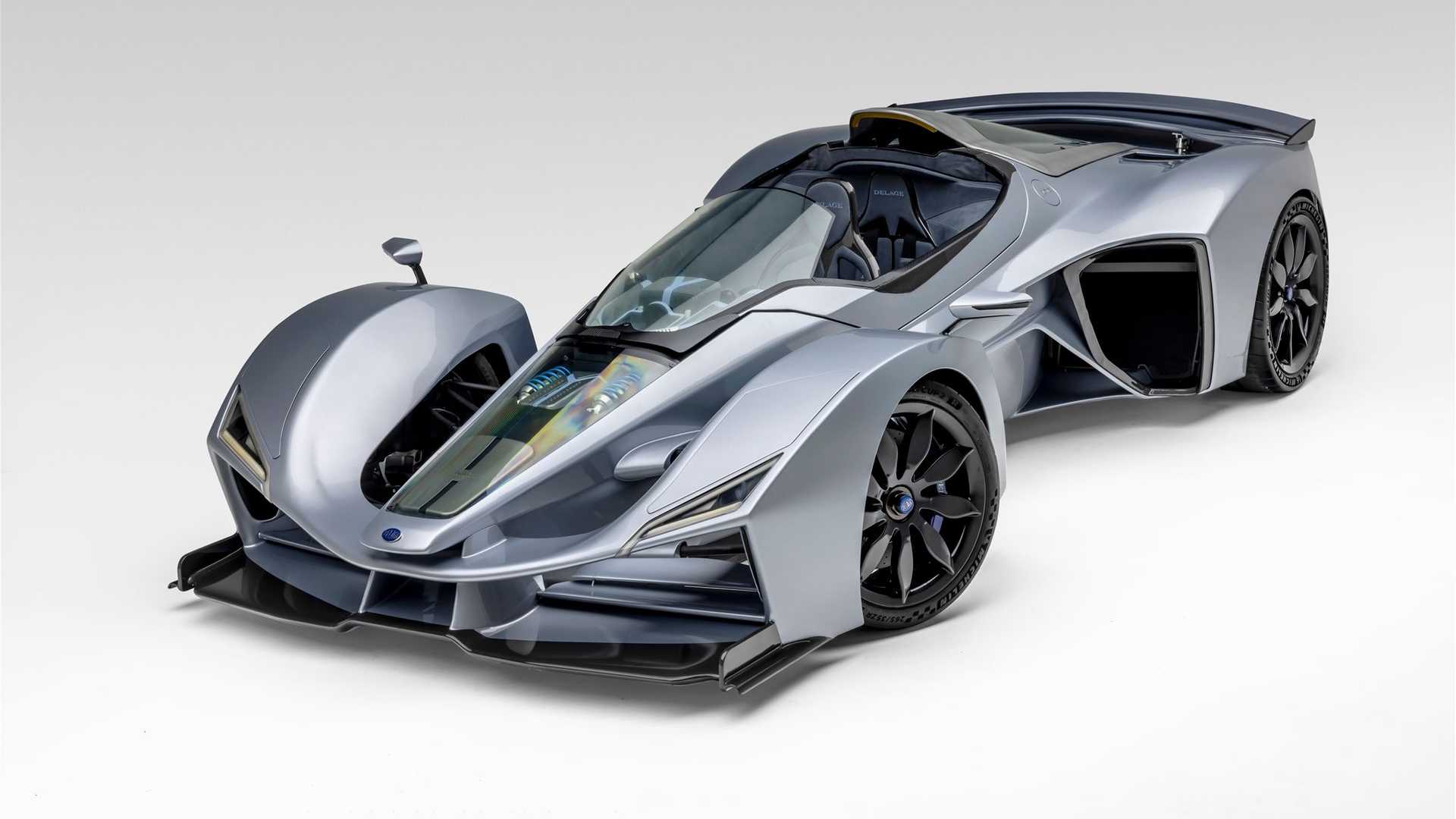 Delage Has Chopped The Roof Off The D12 Hybrid Hypercar