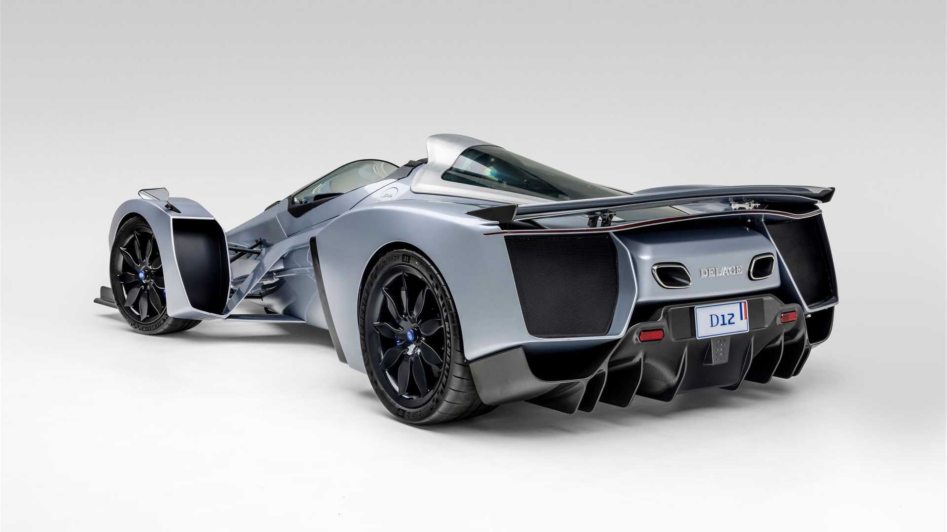Delage Has Chopped The Roof Off The D12 Hybrid Hypercar