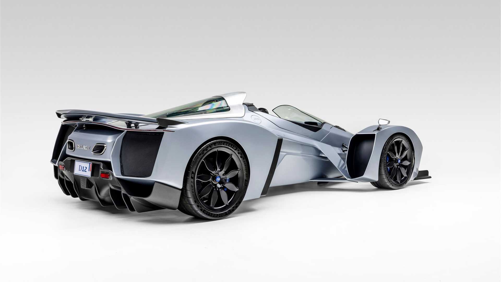 Delage Has Chopped The Roof Off The D12 Hybrid Hypercar