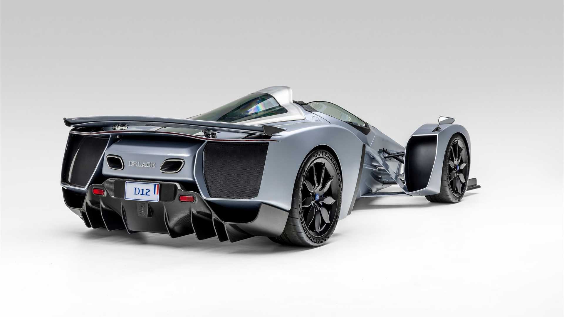 Delage Has Chopped The Roof Off The D12 Hybrid Hypercar