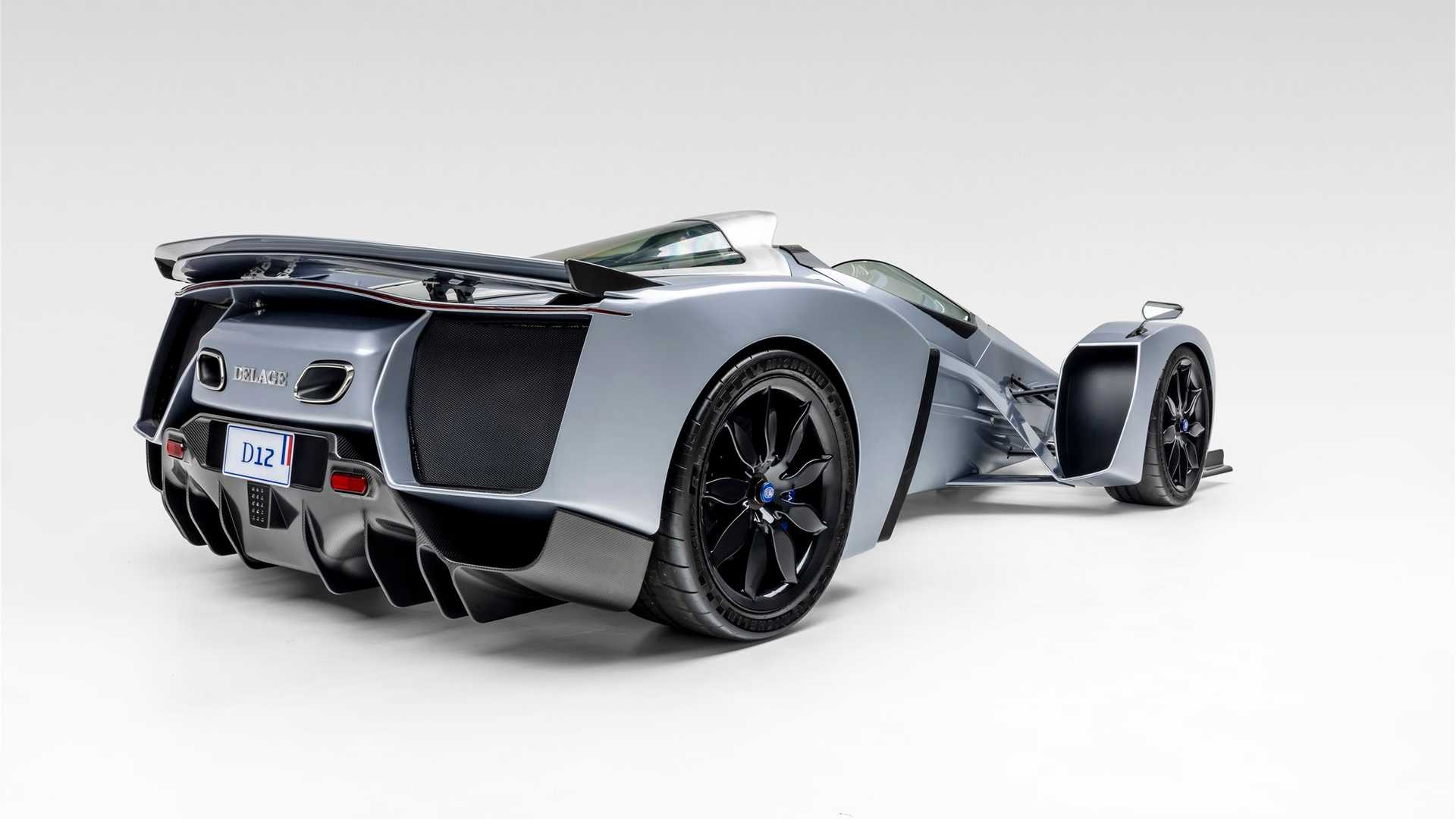 Delage Has Chopped The Roof Off The D12 Hybrid Hypercar