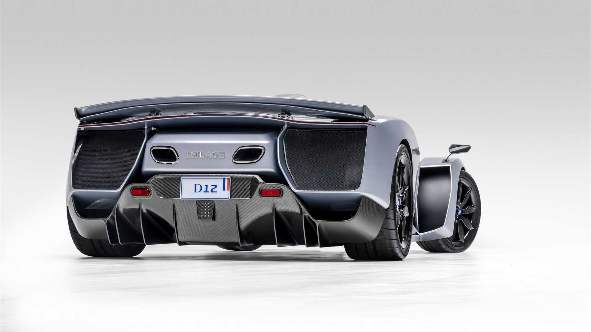 Delage Has Chopped The Roof Off The D12 Hybrid Hypercar