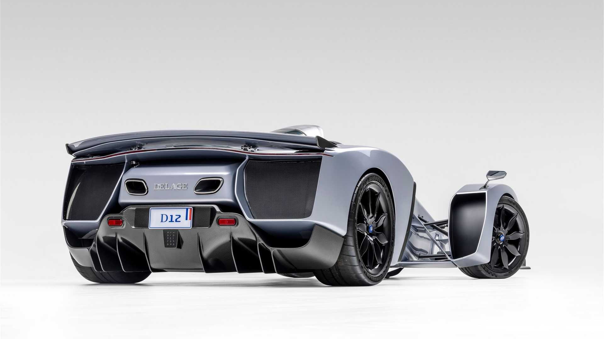 Delage Has Chopped The Roof Off The D12 Hybrid Hypercar