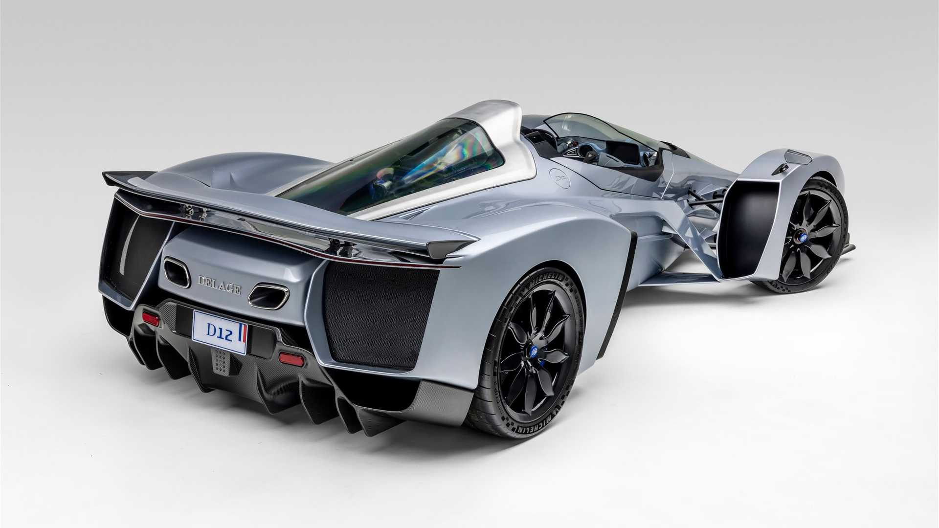Delage Has Chopped The Roof Off The D12 Hybrid Hypercar
