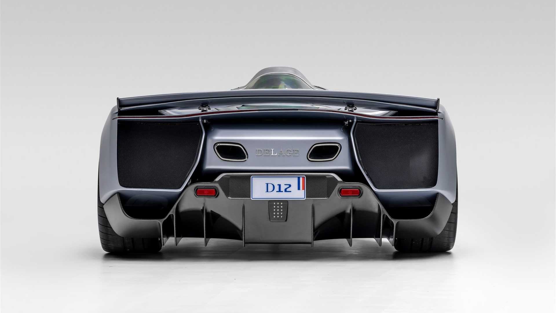 Delage Has Chopped The Roof Off The D12 Hybrid Hypercar