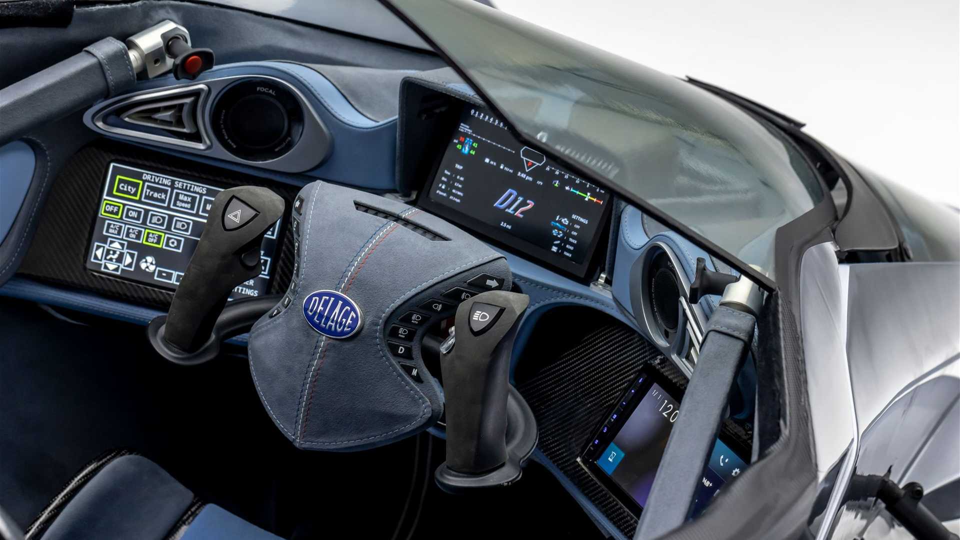 Delage Has Chopped The Roof Off The D12 Hybrid Hypercar