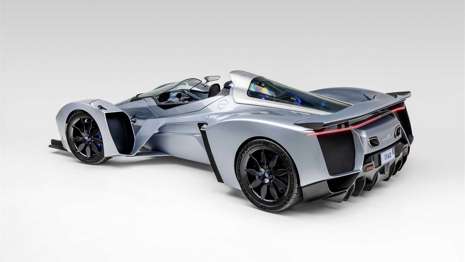 Delage Has Chopped The Roof Off The D12 Hybrid Hypercar