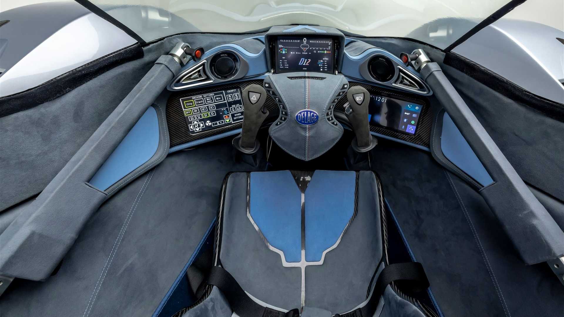 Delage Has Chopped The Roof Off The D12 Hybrid Hypercar